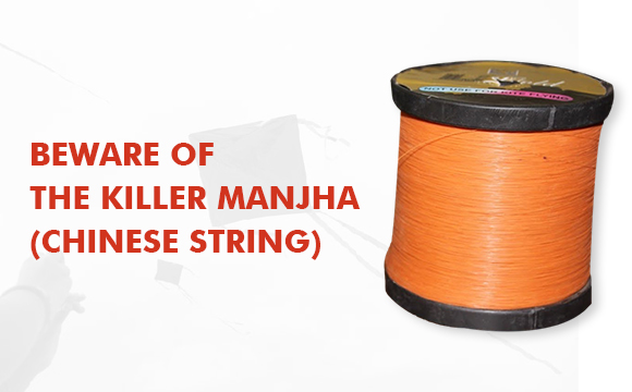 Beware of the Killer Manjha (Chinese String)